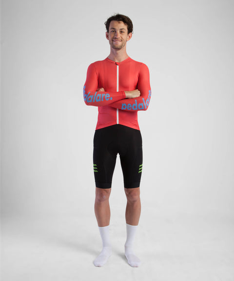 Principale Candy Red Summer Long Sleeve Jersey - Men