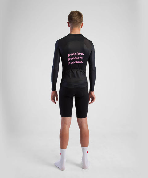 Principale Black Summer Long Sleeve Jersey - Men