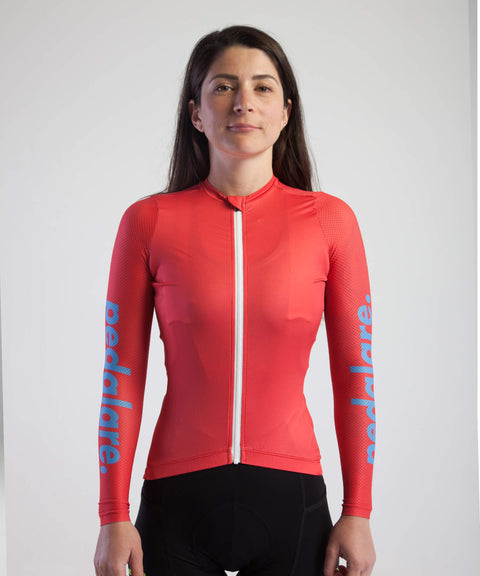 Principale Summer Long Sleeve Jersey CANDY RED women