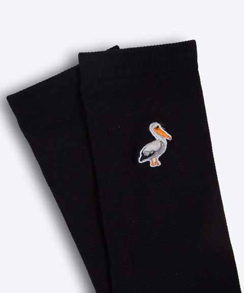 Pelican Sock - Black or White '23e