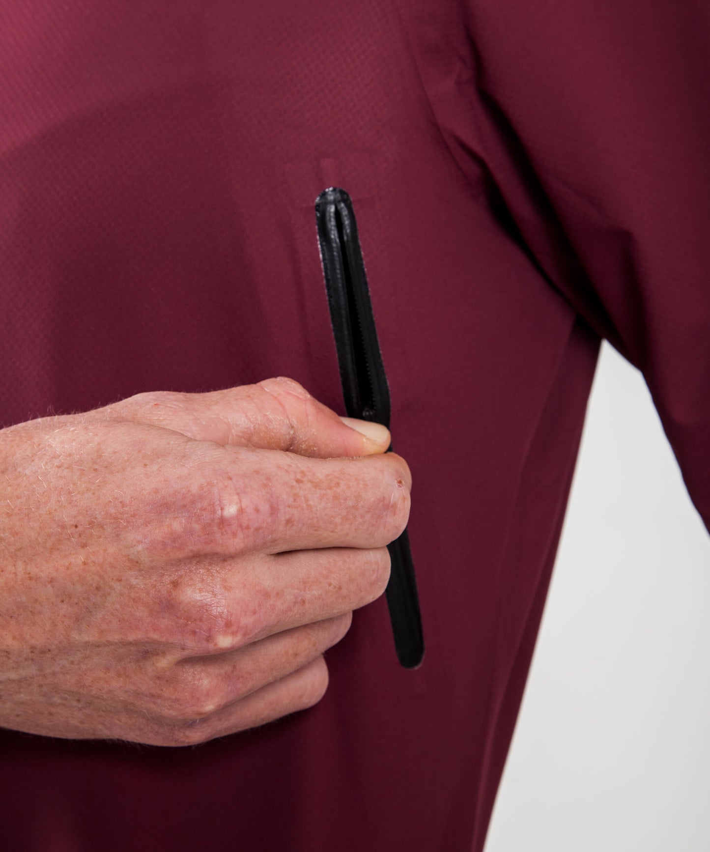 Tempesta Rain jacket Maroon