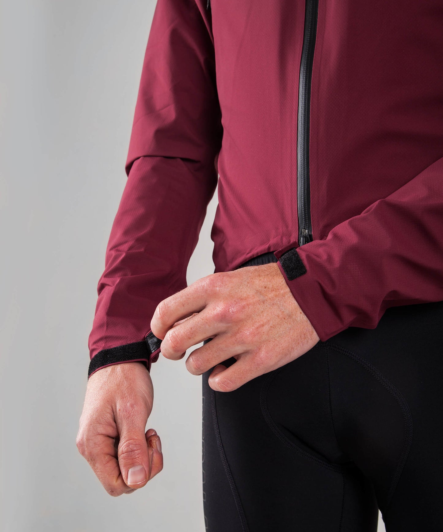 Tempesta Rain jacket Maroon
