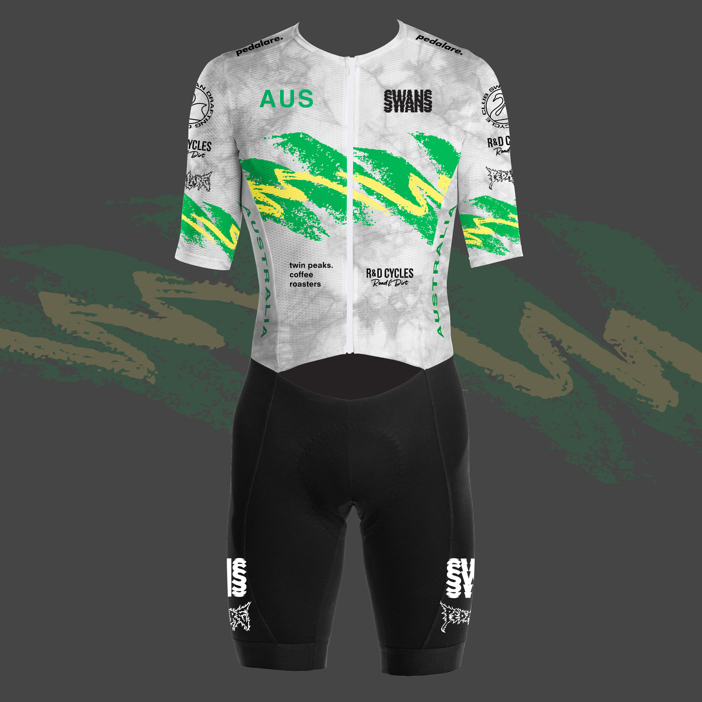 SWANS UCI GRAVEL WORLDS AUS TEAM - Race Suit