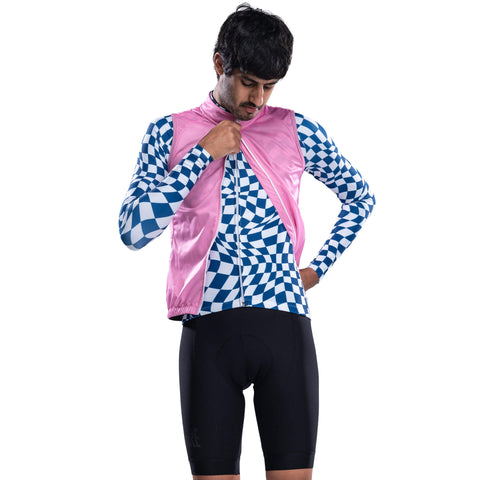 Light Weight Vest Pink - Mens