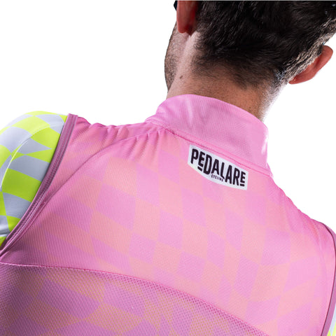 Light Weight Vest Pink - Mens