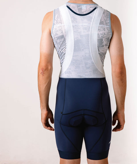 Classico Navy Bib Short - Mens