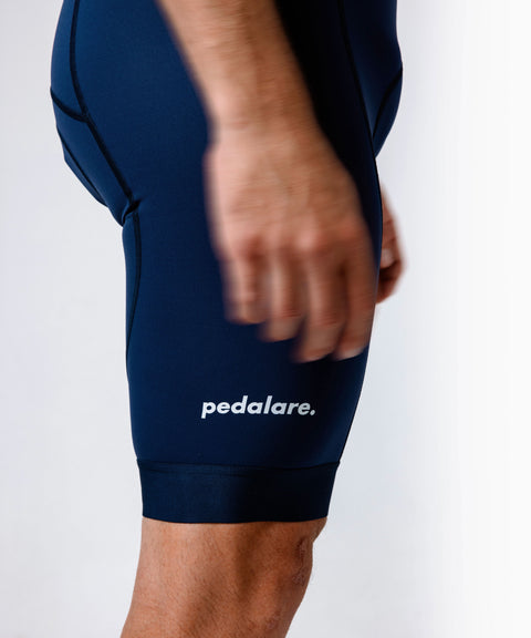 Classico Navy Bib Short - Mens