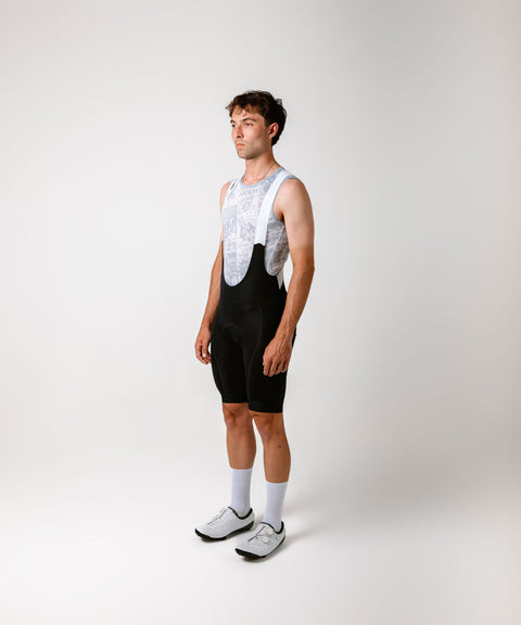 Classico Black Bib Short - Mens