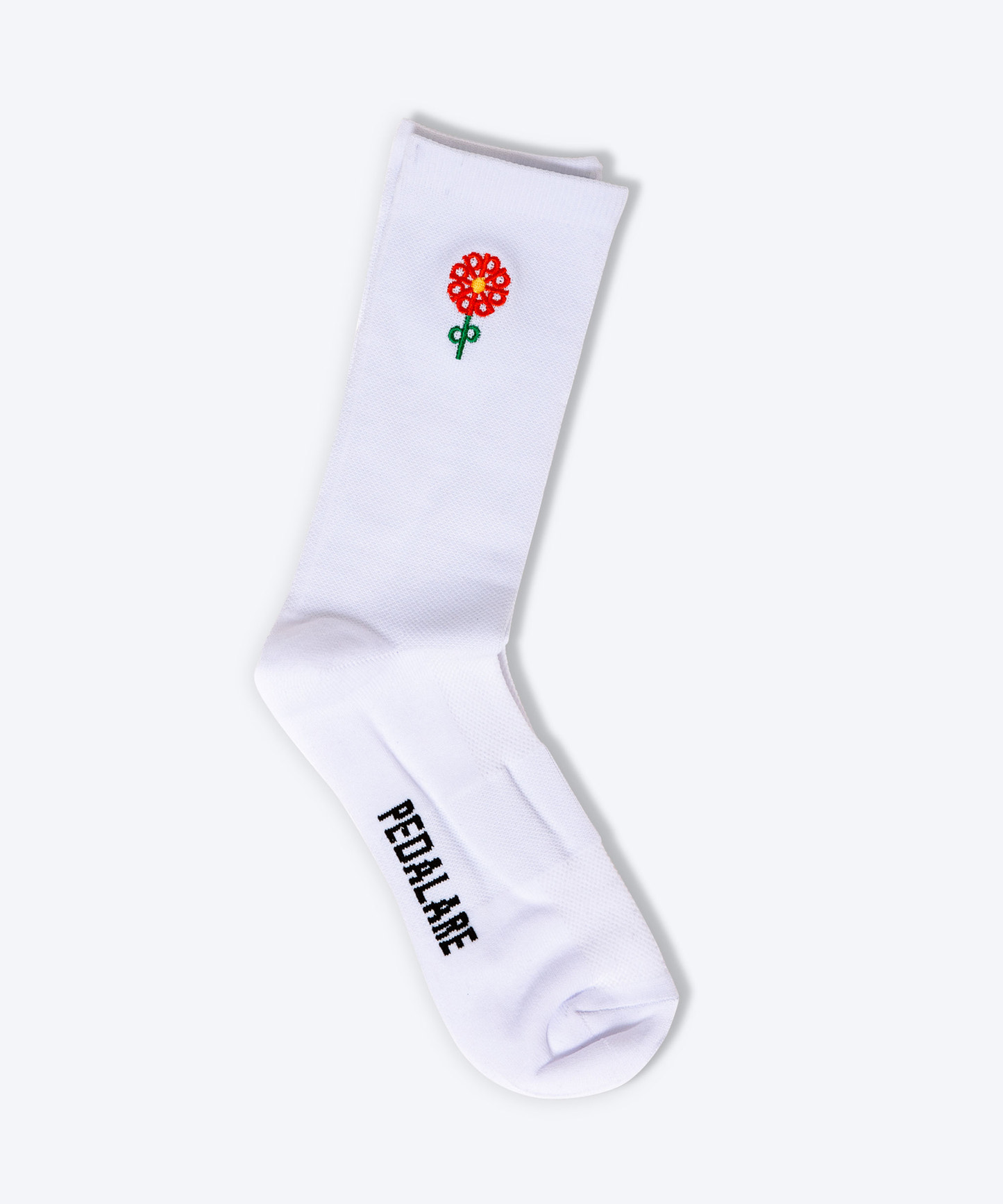 Flower White Sock