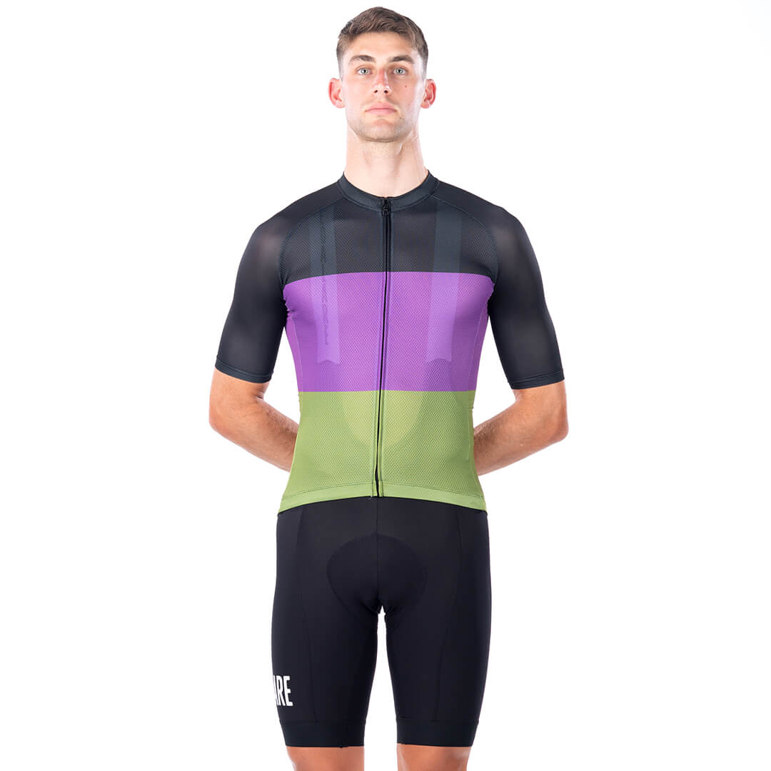 Classico Jersey Green Purple Tricolore