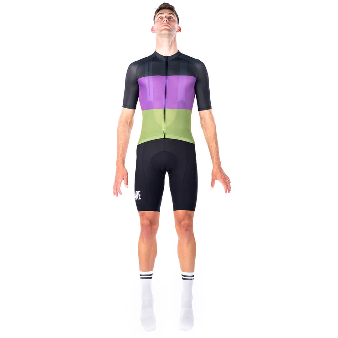 Classico Jersey Green Purple Tricolore