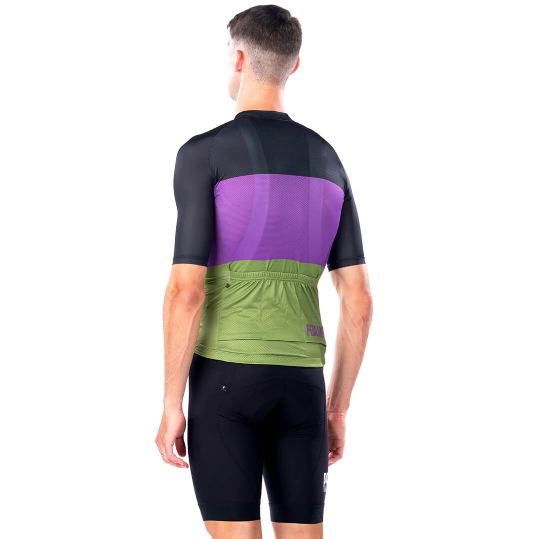Classico Jersey Green Purple Tricolore