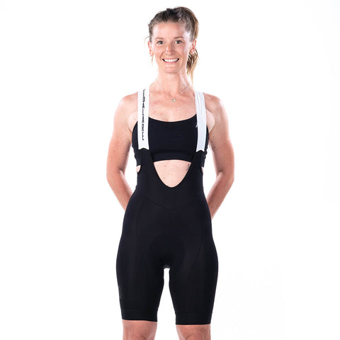 Classico Bib Short Black/Black - Womens