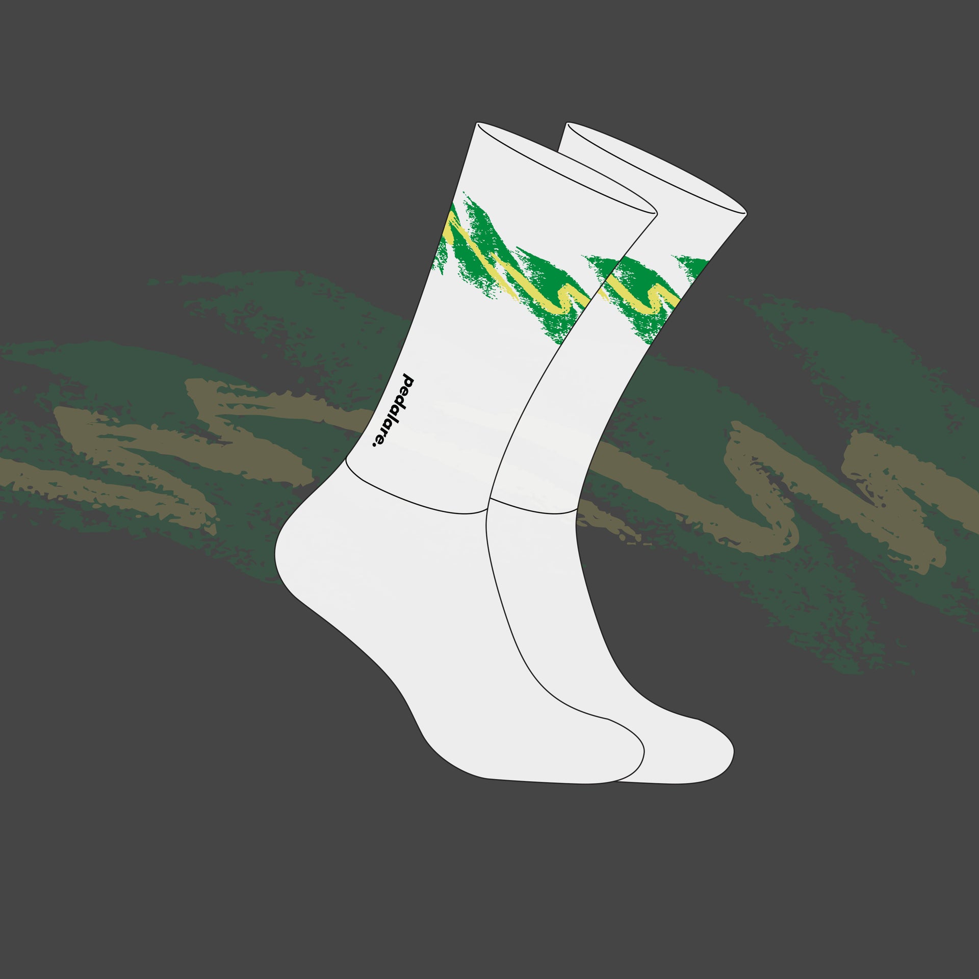 UCI GRAVEL WORLDS AUS TEAM AERO SOCK