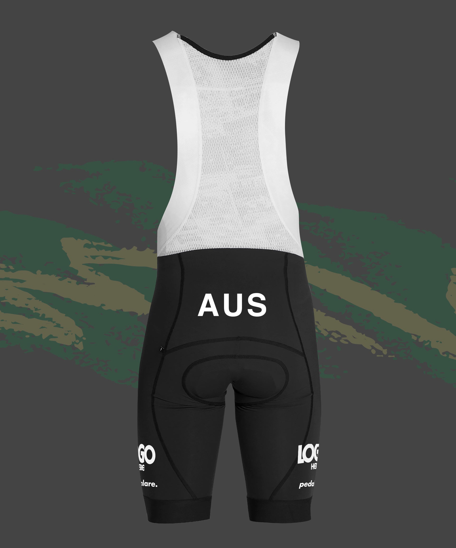 UCI GRAVEL WORLDS AUS TEAM  - Bib Shorts