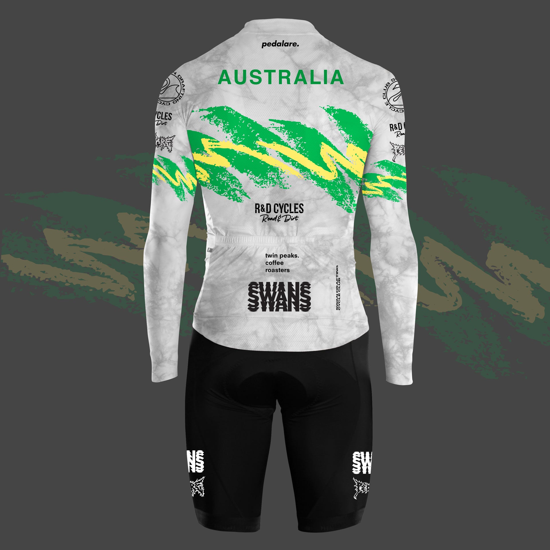 SWANS UCI GRAVEL WORLDS AUS TEAM - Summer Long Sleeve