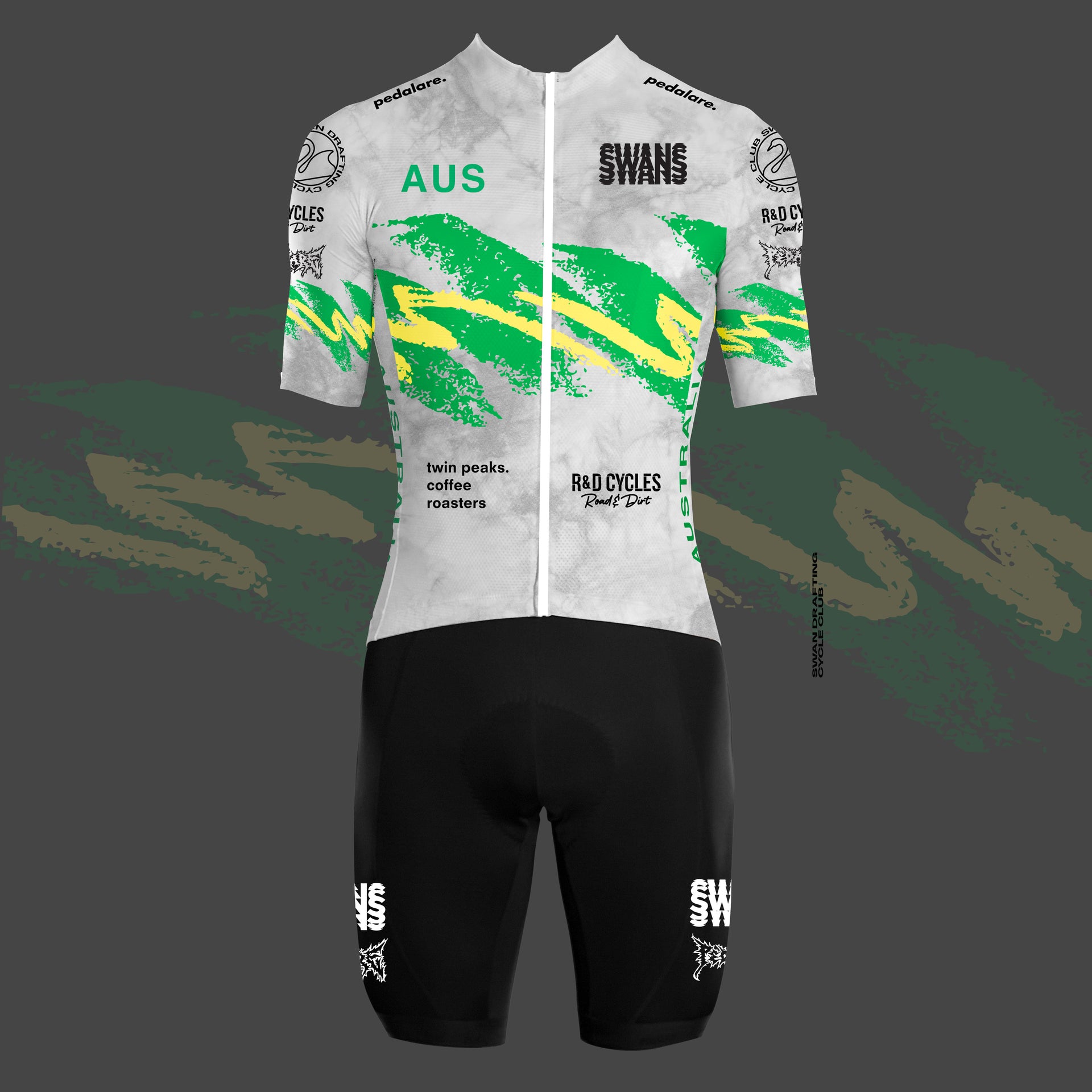 SWANS UCI GRAVEL WORLDS AUS TEAM - Classico 2.0 Short Sleeve Jersey