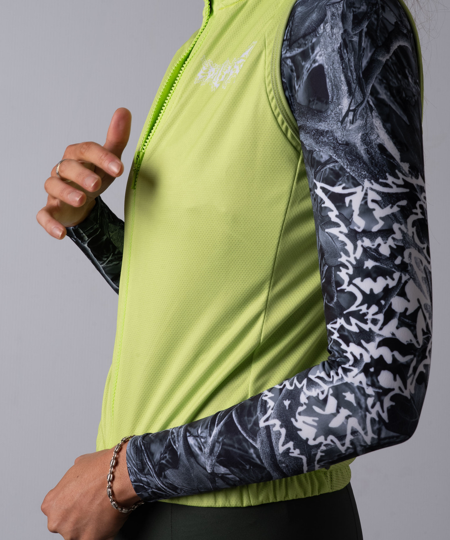 Women's Light Weight Vest - Spicy Lime