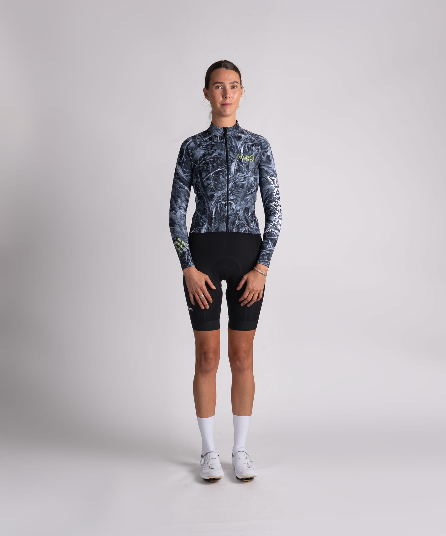 Women's Winter Long Sleeve Jersey - UnReal Tree Camo