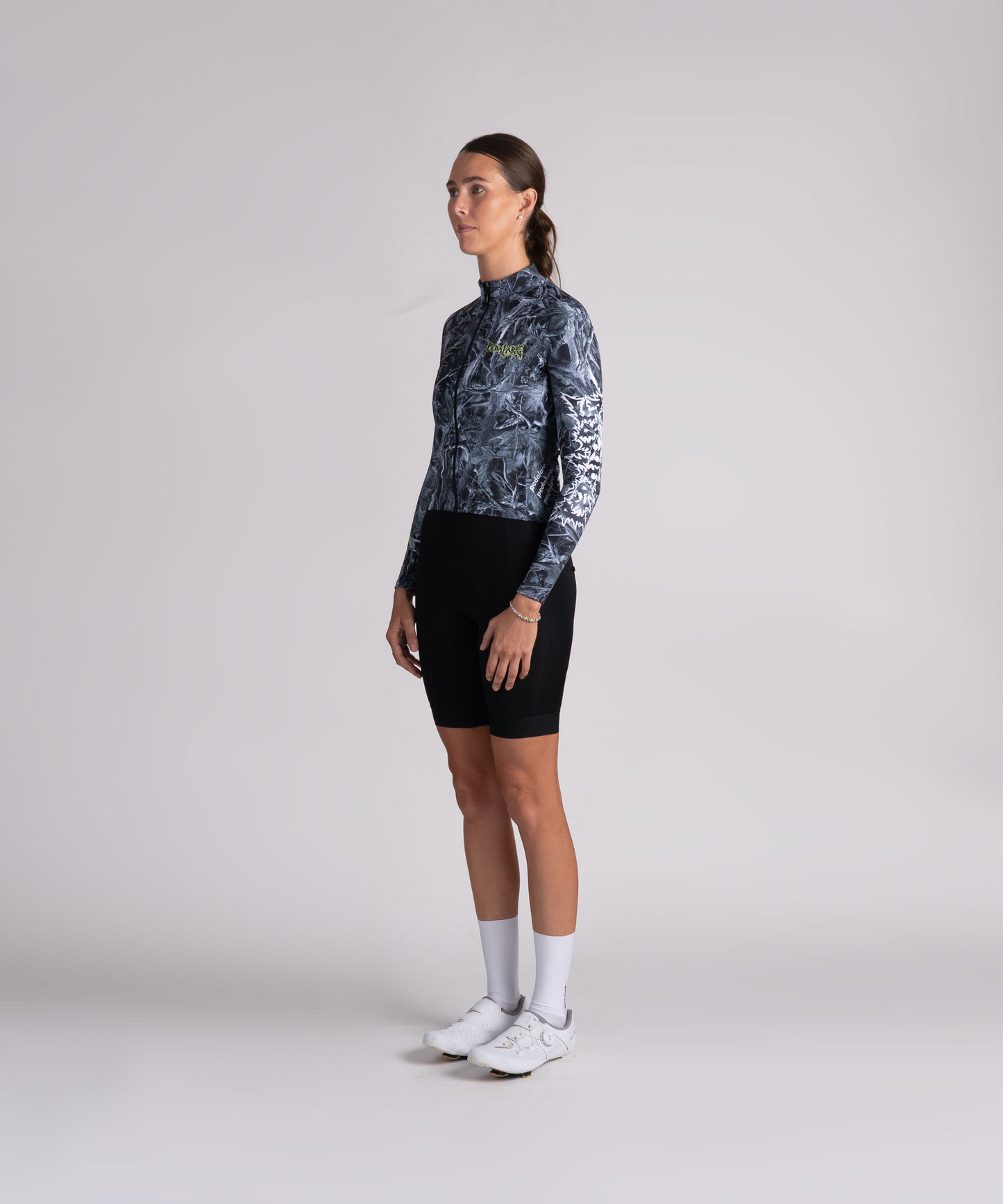 Women's Winter Long Sleeve Jersey - UnReal Tree Camo