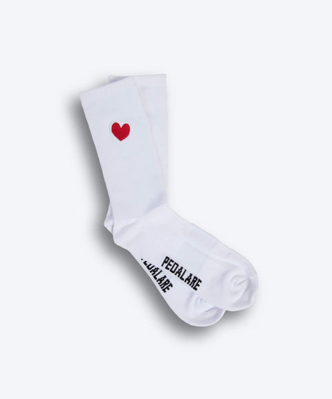 RMHC Heart's - White Socks