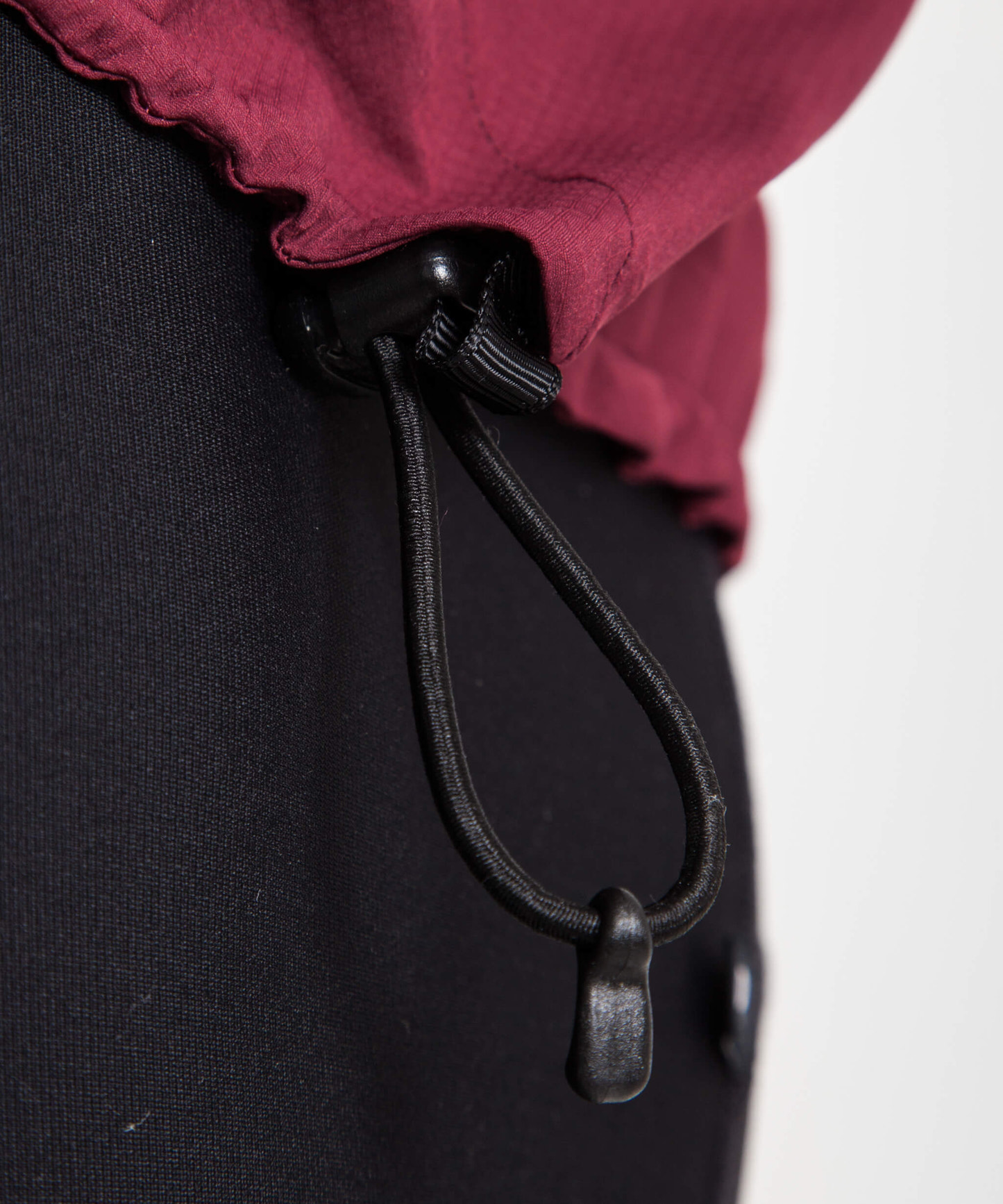 Tempesta Rain jacket Maroon