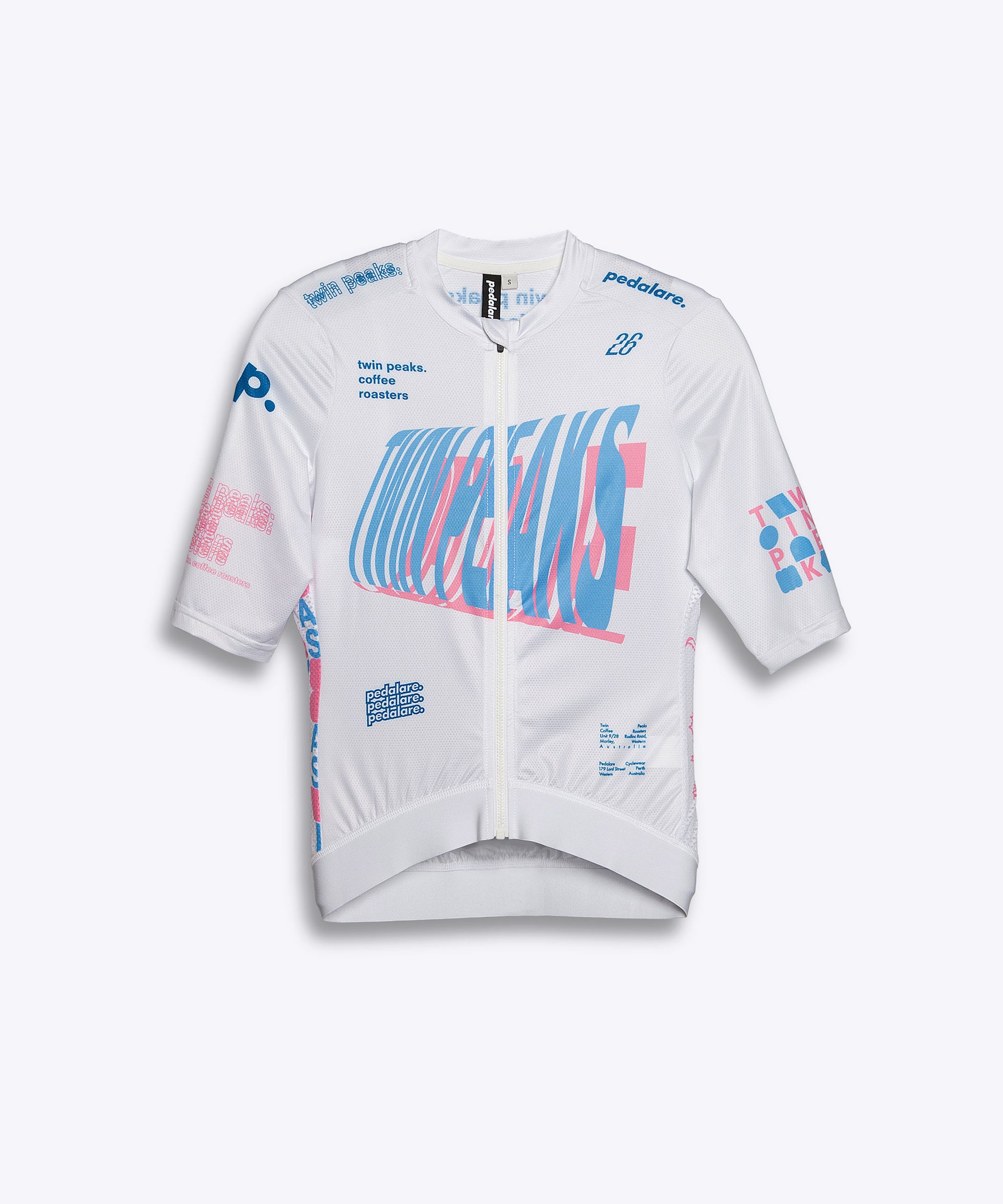 Women's Pedalare x Twin Peaks Principale White Jersey