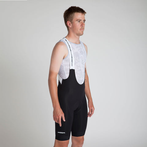 Classico Black Bib Short Mens