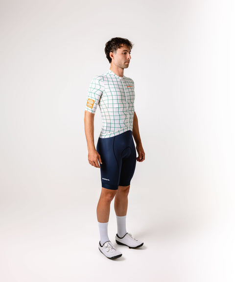 Classico Navy Bib Short - Mens