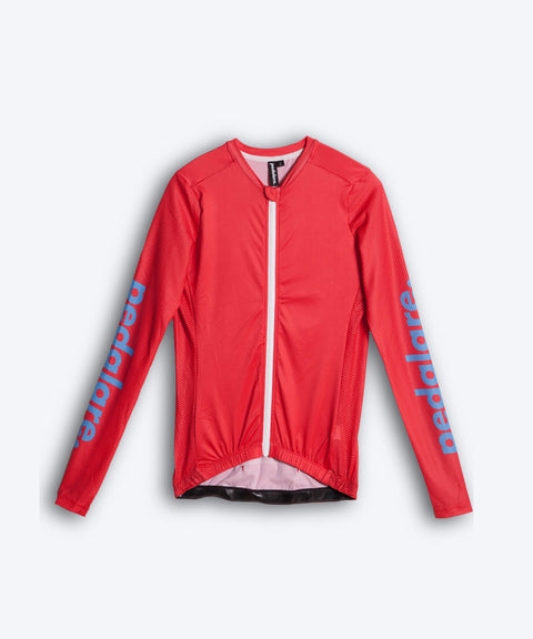 Principale Candy Red Summer Long Sleeve Jersey - Men
