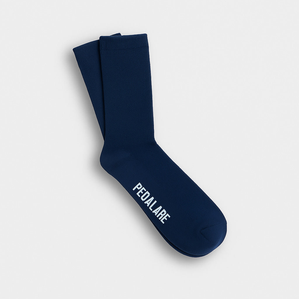 Plain Navy Sock