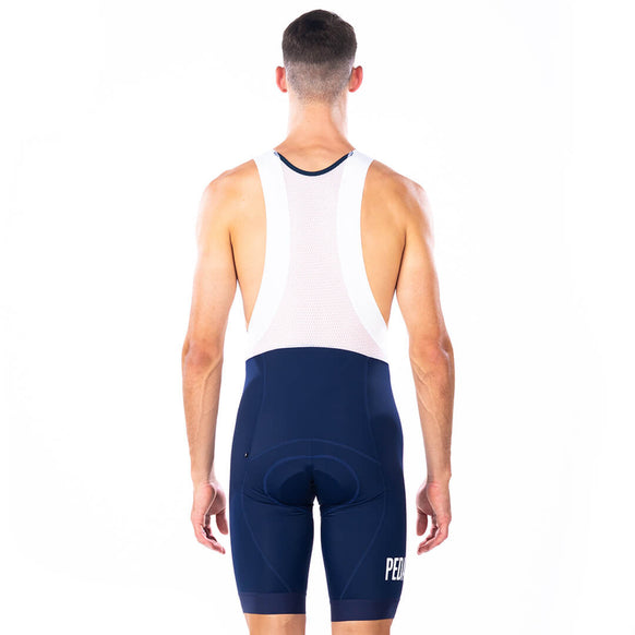 Classico Bib Short Navy/White - Mens